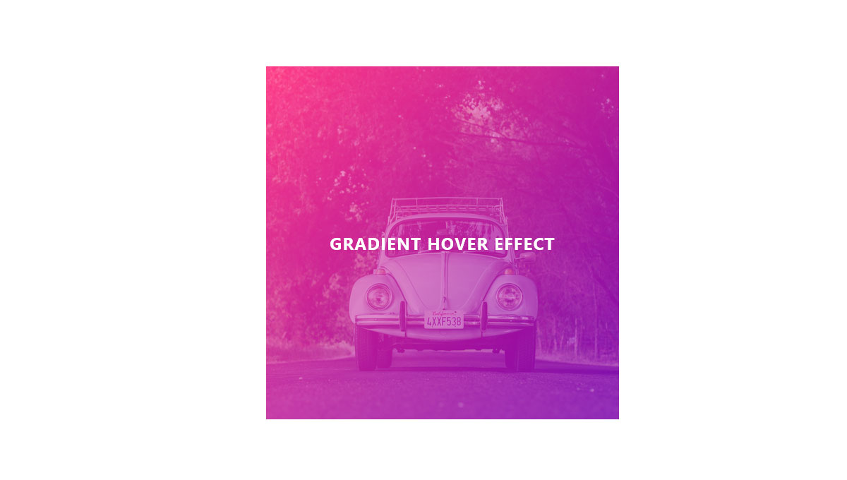 CSS GRADIENT HOVER EFFECT