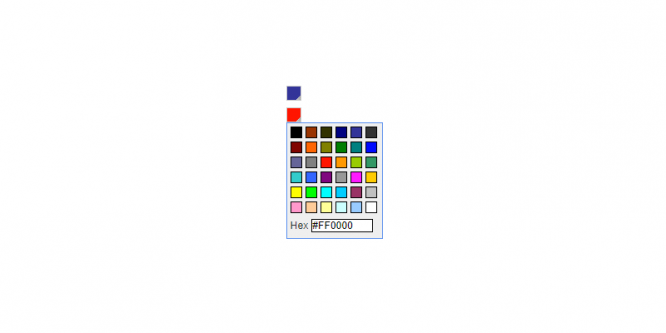REALLY SIMPLE COLOR PICKER