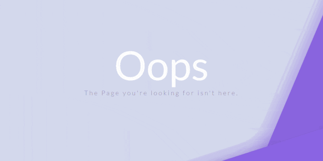 404 PAGE ANIMATION