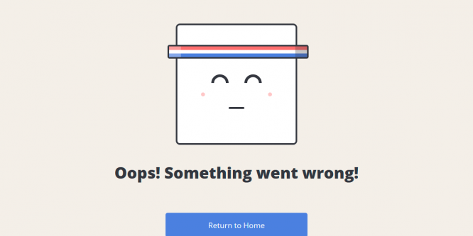404 PAGE TEMPLATE