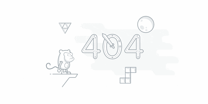 404 PAGE WITH SVG