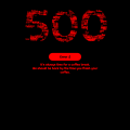 500 ERROR – ANIMATED TEXT FILL