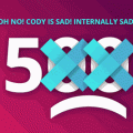 500 – INTERNAL ERROR PAGE IN HTML