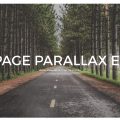 FULL PAGE PARALLAX SCROLL EFFECT
