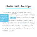 AUTOMATION TOOLTIPS WITH SIMPLE DATA ATTRIBUTES