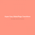 EASY CSS PAGE/SLIDE TRANSITIONS