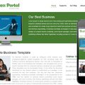 Business portal website template and Mobile Template