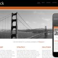 Fleck website template and Mobile Template