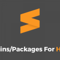 Sublime Text Plugins/Packages For HTML