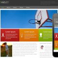 Target corporate web template and Mobile template