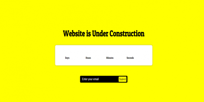 Website Under Construction Web and Mobile Template