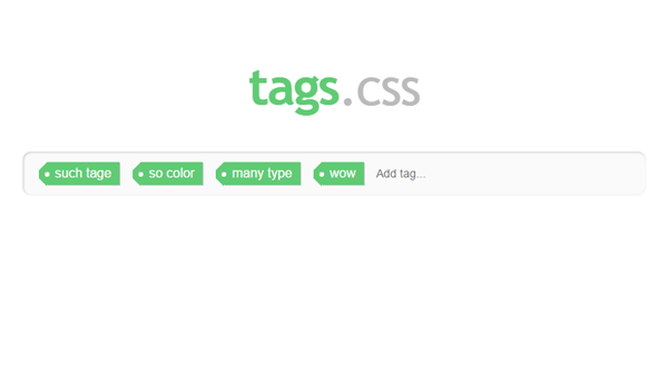 COLORED TAGS