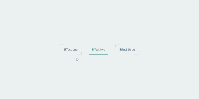 BUTTON HOVER EFFECTS