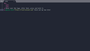 sublime text html boilerplate