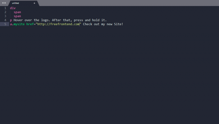 sublime text html boilerplate