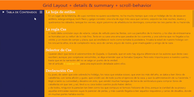 TOGGLE FUNCTION & SMOOTH SCROLL PURE HTML & CSS