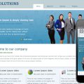 B-Solutions web Template for corporate business sites