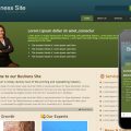 Business website template and Mobile website for corporate businesses