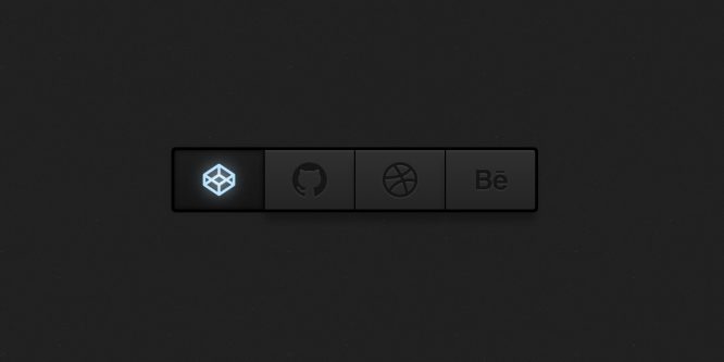 GROUP BUTTON WITH SVG ICONS