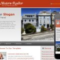 Modern Realtor website and mobile website for real estates agents
