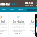 New International Media web and Mobile website template