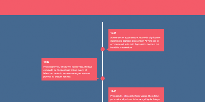 VERTICAL TIMELINE WITH CSS