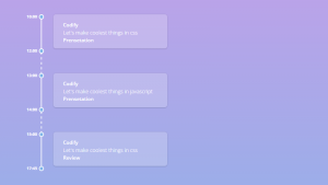 Timeline Vertical Display Javascript VERTICAL TIMELINE