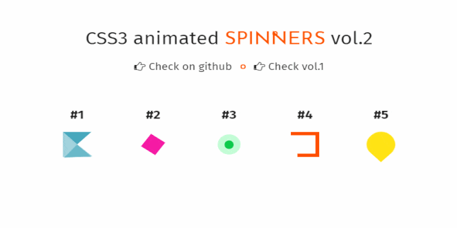 CSS3 ANIMATION PRELOADERS
