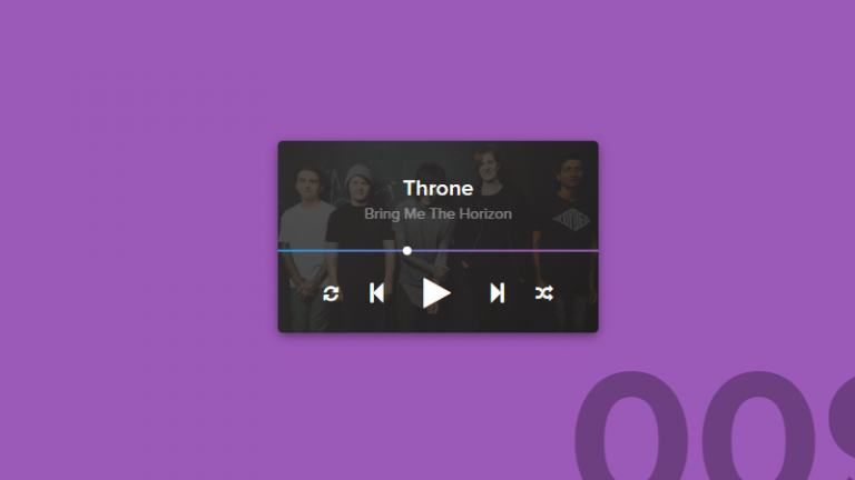 MUSIC PLAYER DESIGN