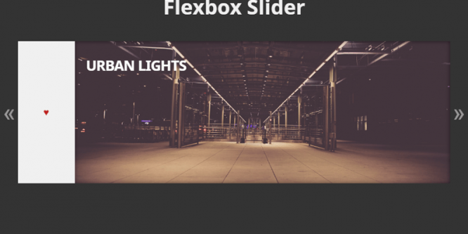 FLEXBOX SLIDER