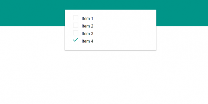 GOOGLE MATERIAL STYLE CHECKBOX (CSS ONLY)
