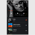 MATERIAL MUSIC PLAYER