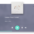 MUSIC PLAYER DESIGN IN CSS