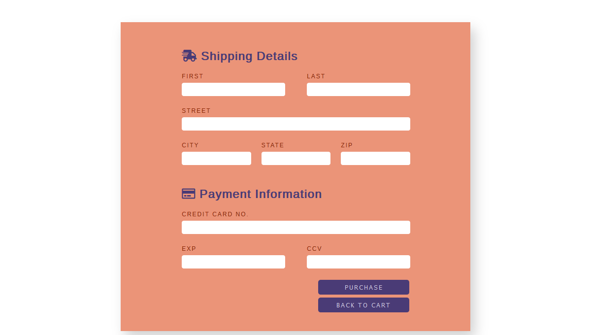 Payment Checkout Form Using Html And Css Youtube vrogue co