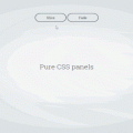 PURE CSS PANELS