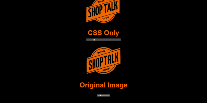 SHOP TALK LOGO MADE IN CSS