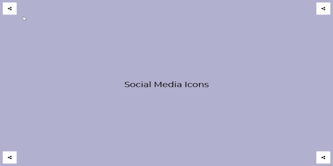 SOCIAL MEDIA ICONS SHARE