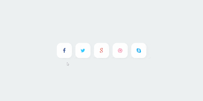 STYLISH SOCIAL BUTTONS