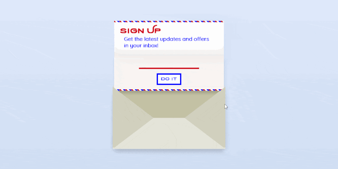 SUBSCRIBE FORM UI