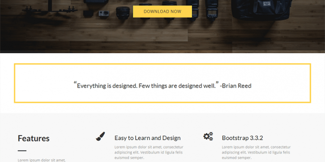 Bethany – Free Onepage Bootstrap Theme