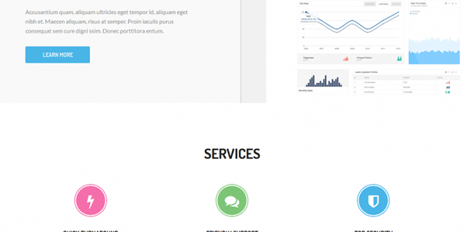 Butterfly – Free Bootstrap Theme