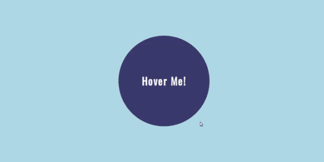 CIRCLE HOVER EFFECT