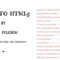 DIVE INTO HTML5