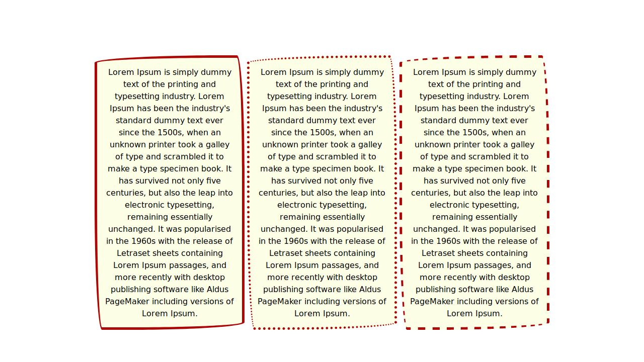 HAND DRAWN BORDER EFFECTS