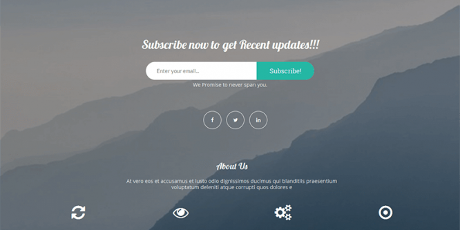 Maundy – Free Coming Soon Bootstrap Theme