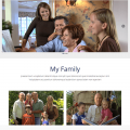 Me & Family – MultiPurpose HTML Bootstrap Template