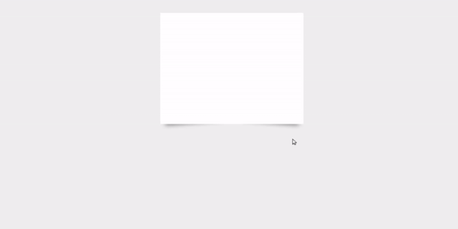 PURE CSS PAPER LIFT EFFECT