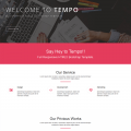 Tempo – Free Onepage Bootstrap Theme