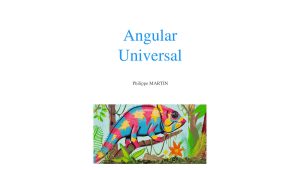 ANGULAR UNIVERSAL