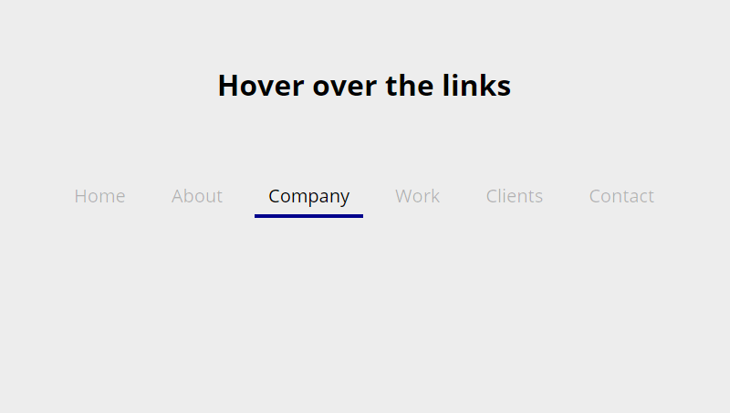 HOW TO BUILD A SHIFTING UNDERLINE HOVER EFFECT WITH CSS AND JAVASCRIPT